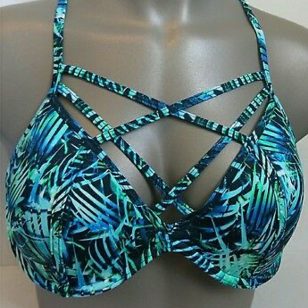 VS Strappy Cage Front Bikini Swim Top